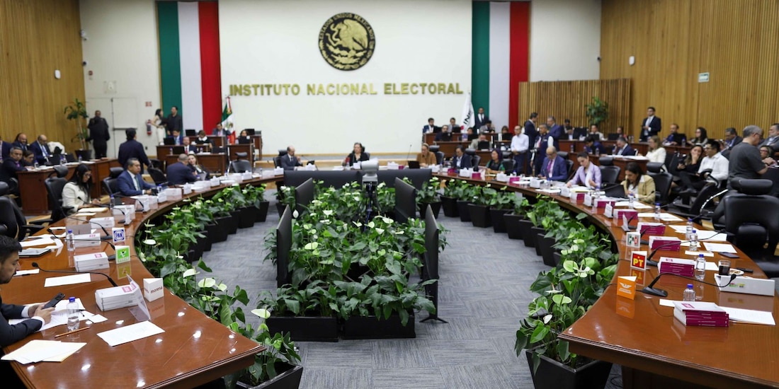 Se realizó la Sesión Ordinaria en el Instituto Nacional Electoral.