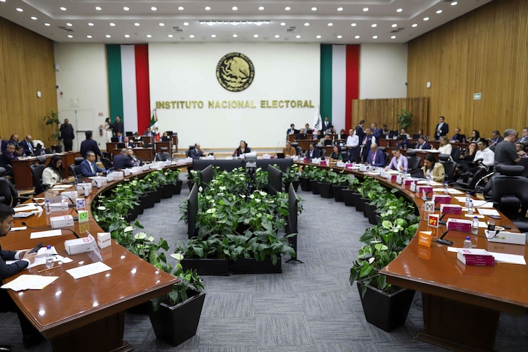 Se realizó la Sesión Ordinaria en el Instituto Nacional Electoral.