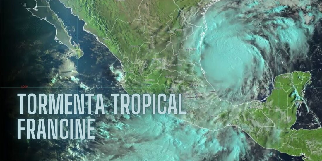 Tormenta tropical Francine.