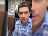 Jorge Romero, dirigente nacional del PAN, en un mensaje en video.