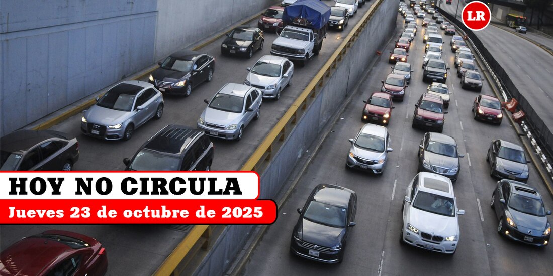 Entérate de los vehículos que deben descansar este 23 de octubre en la ZMVM.