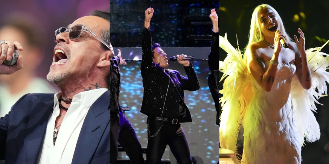 Marc Anthony, Chayanne y Elena Rose