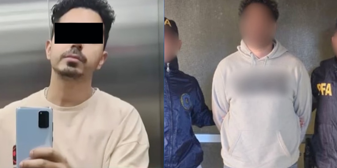 Gianfranco Gaspar Núñez, detenido por el caso de Argentina Casting