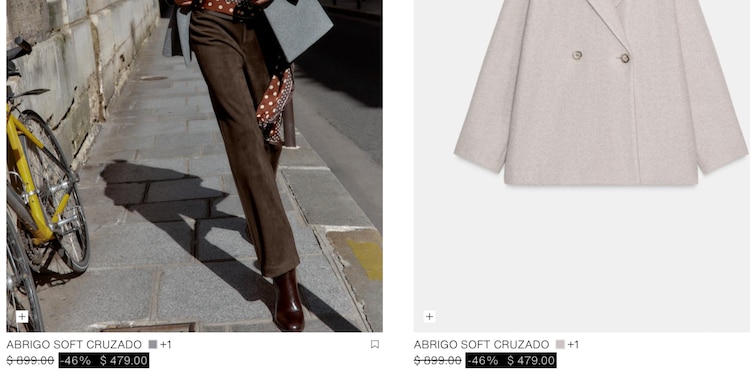 Descuentos disponibles en Zara