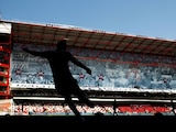 El Estadio Nemesio Díez durante un juego del Toluca en la Liga MX.