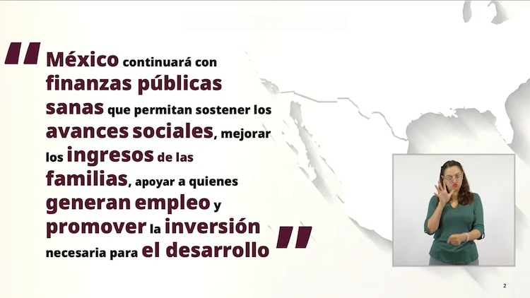 Información presentada en la Mañanera.