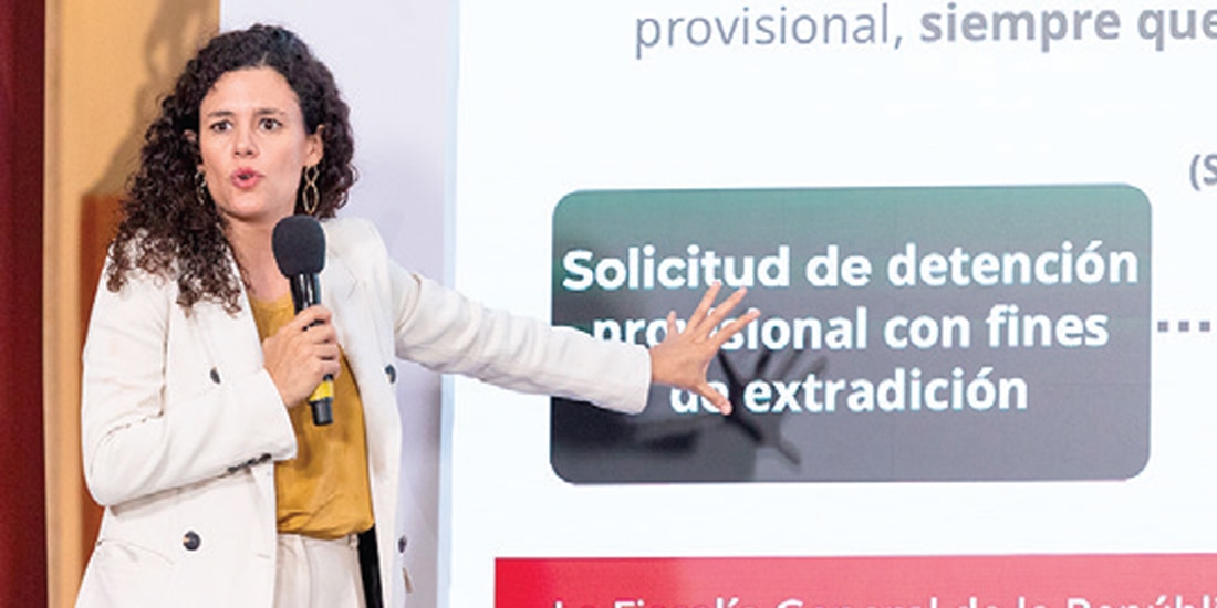 LA CONSEJERA jurídica de Presidencia, Luisa Alcalde, en foto de archivo.