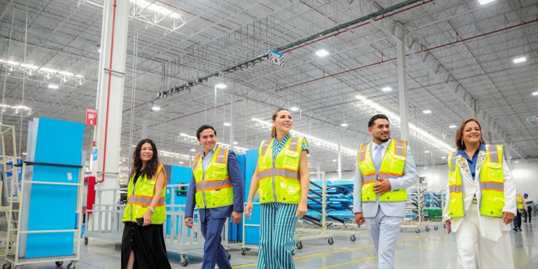 Marina del Pilar Avila Olmeda destacó el crecimiento económico y la certidumbre laboral en la entidad.