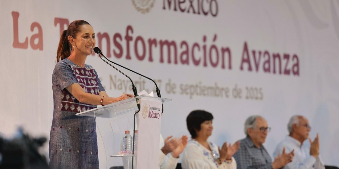 En su visita a Nayarit, detalló inversiones en infraestructura y programas sociales