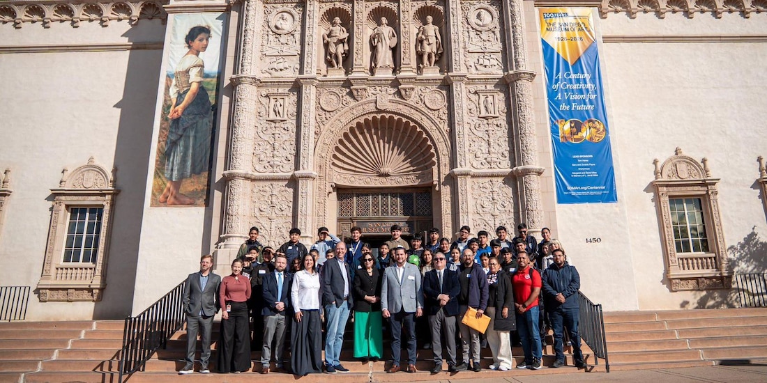 Burgueño promueve intercambio cultural entre Tijuana y San Diego