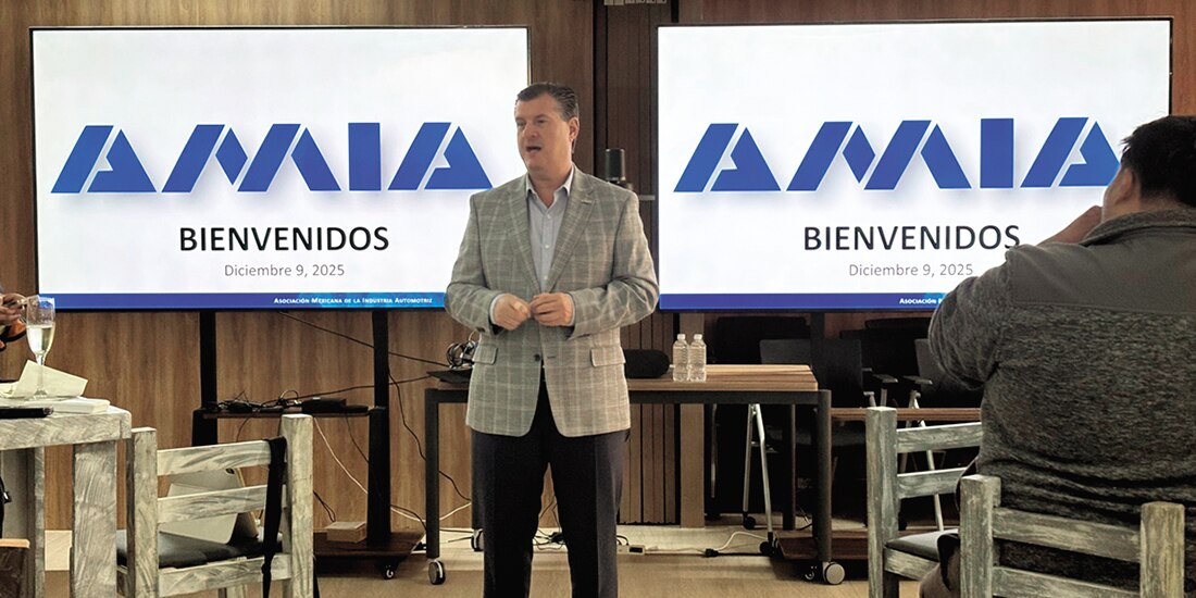 Rogelio Garza, presidente ejecutivo de la AMIA, ayer