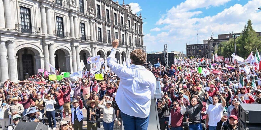 Delfina Gómez Jornadas Defensa de la Soberanía Estado de México