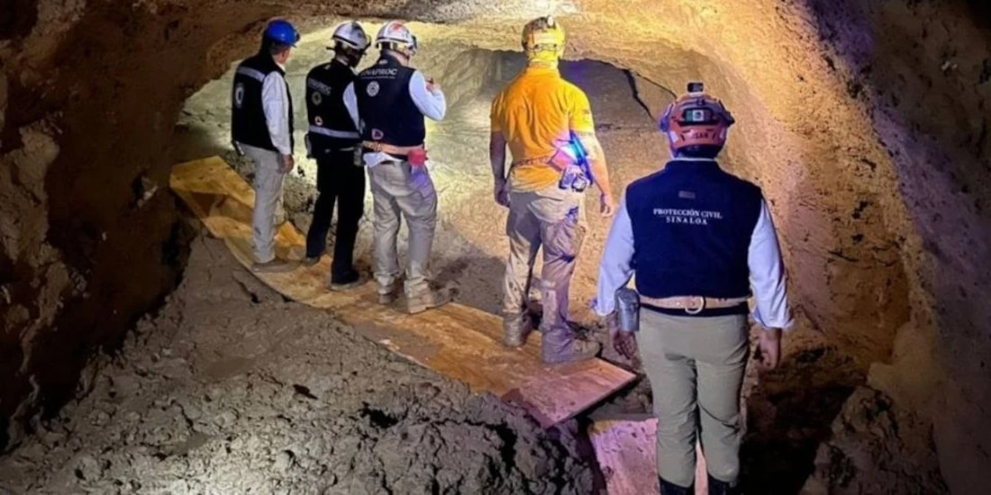 Trabajos de rescate.