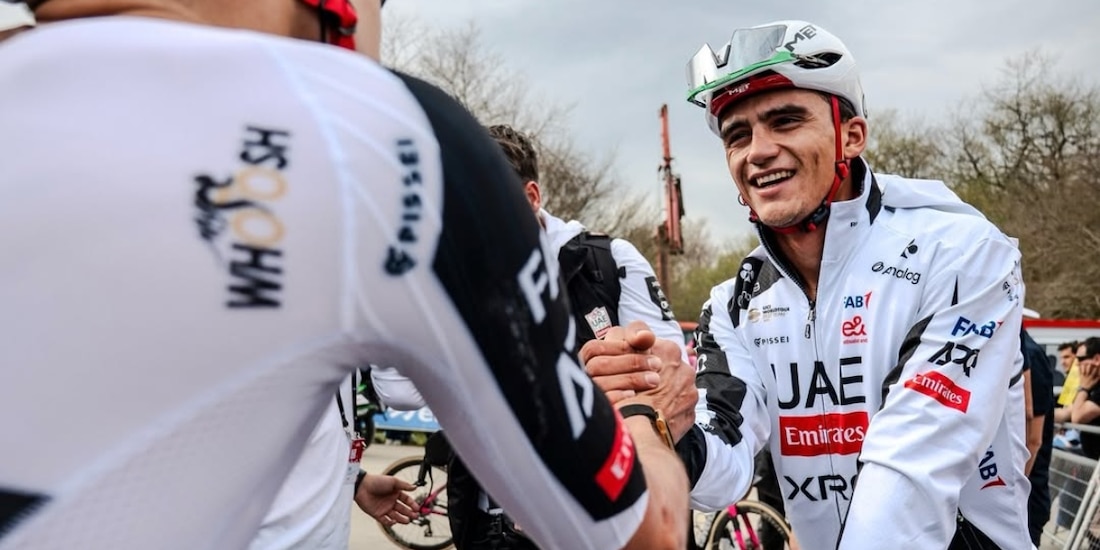 Isaac del Toro en la Vuelta al País Vasco