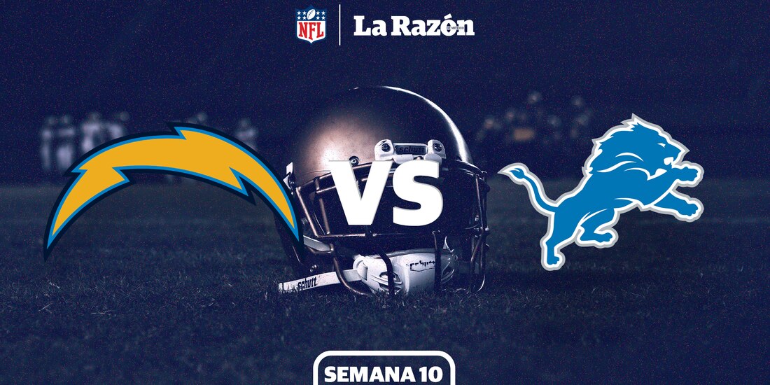 Chargers y Lions se miden en la Semana 10 de la NFL