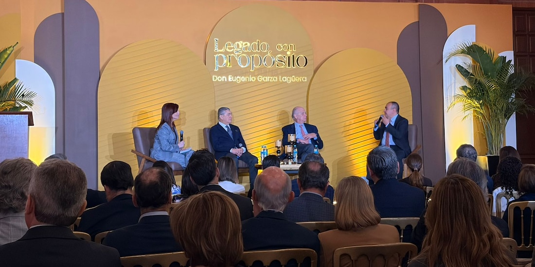 Presentación del libro Don Eugenio Garza Lagüera: Liderazgo con propósito.