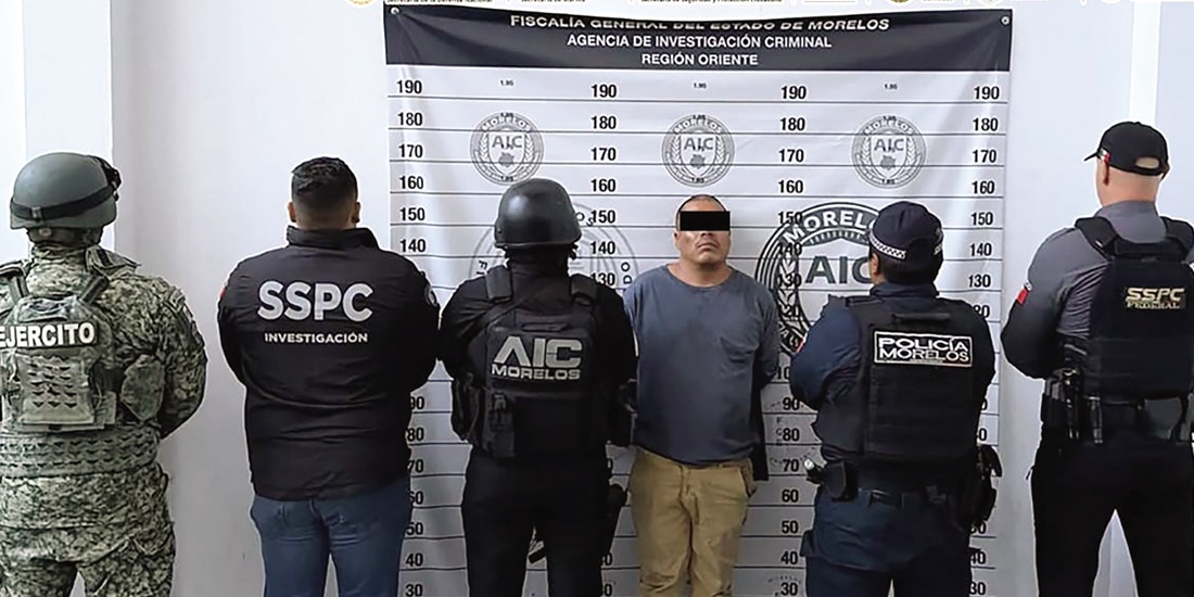 Una jueza del Poder Judicial de Morelos vinculó a proceso a Francisco Javier “N” por su probable responsabilidad en el feminicidio de Claudia Tacoronte.