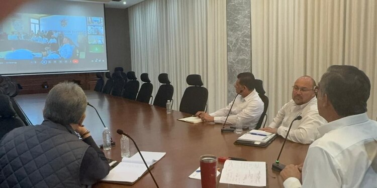 Ante posible crecida del río Pánuco, autoridades toman medidas preventivas en Tamaulipas.