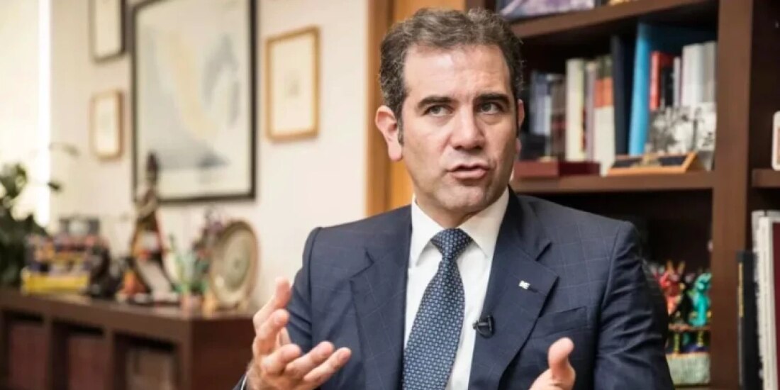 El consejero presidente del Instituto Nacional Electoral (INE), Lorenzo Córdova