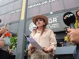 La alcaldesa de Uruapan, Grecia Quiroz García, acudió a la FGR para solicitar que atraiga las investigaciones del asesinato de Carlos Manzo, el 8 de septiembre de 2026.