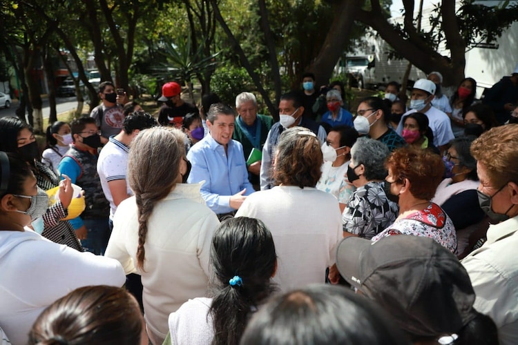 Este programa va a beneficiar a toda la gente de Coyoacán, destacaron.