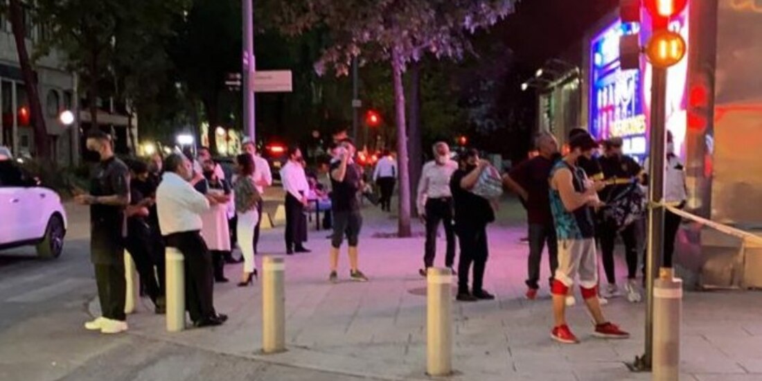 La fuga de gas se registró en el tanque estacionario para 500 litros de una casa ubicada en la colonia Polanco Reforma