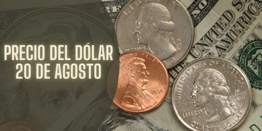 Este es el precio del dólar hoy martes 20 de agosto de 2024.