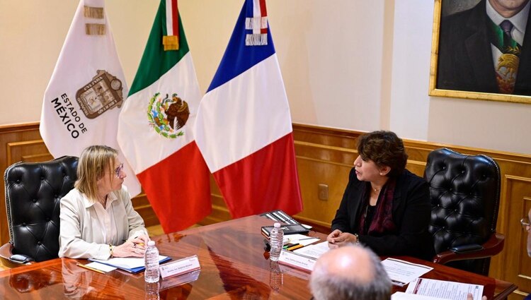 Delfina Gómez abordó proyectos de movilidad, inversiones y educación en el Edomex.