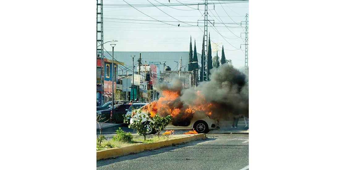 Narcobloqueos carreteros o quema de tiendas por estado │ Jalisco 65