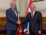 Resalta López Obrador cooperación con Cuba