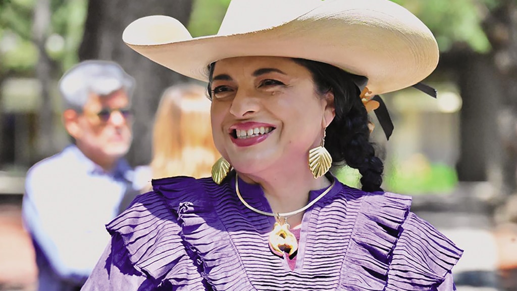 Alejandra Frausto, secretaria de la
Sectur capitalina.