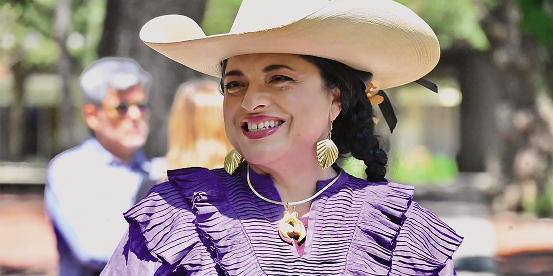 Alejandra Frausto, secretaria de la
Sectur capitalina.