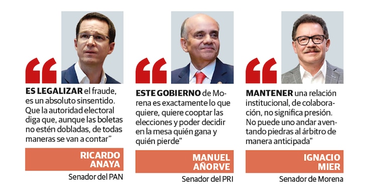Acusan riesgo de fraude con boletas planchadas