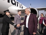 Personal aéreo con el Gobernador constitucional de Michoacán.