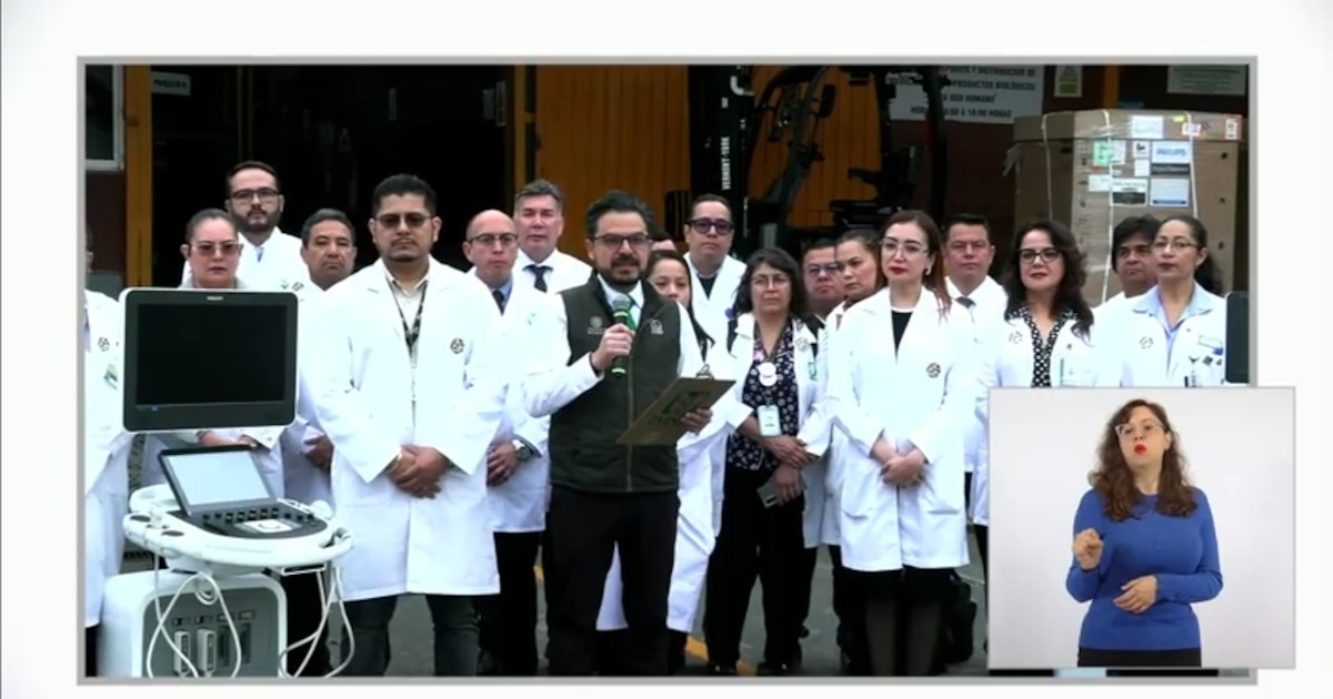 IMSS recibe 47 equipos médicos para 39 hospitales; distribuirá ultrasonidos y electrocardiógrafos