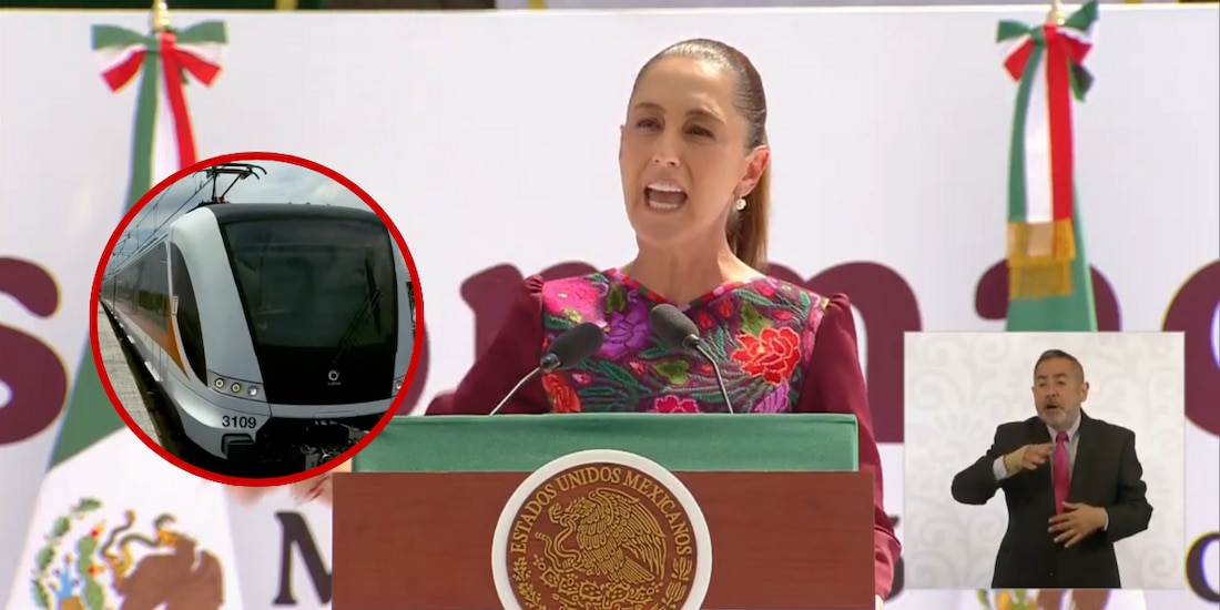 Esto dijo la presidenta del tren del Norte México-Nuevo Laredo