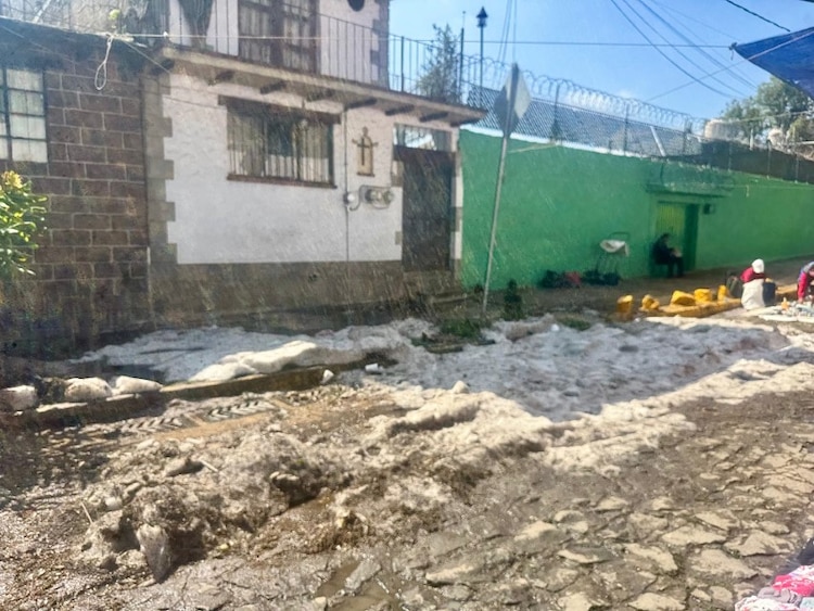 Inundaciones en la Magdalena Contreras.