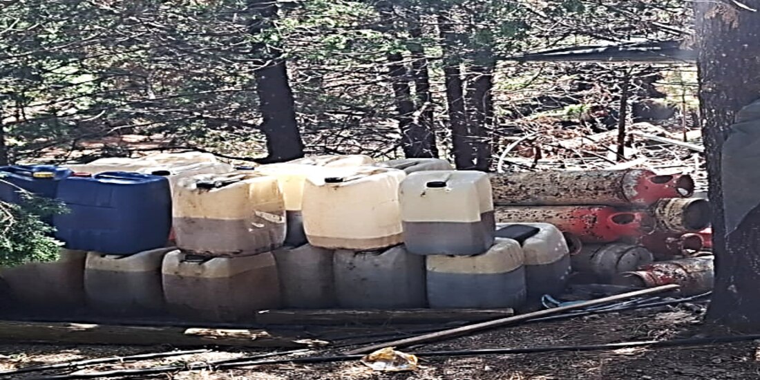 Laboratorio clandestino en Durango.