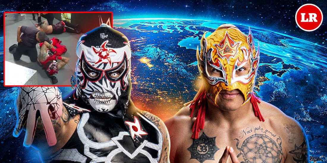Aparente lesión de Penta en el Monday Night Raw de este 24 de noviembre pone en peligro el reencuentro de los Lucha Brothers.