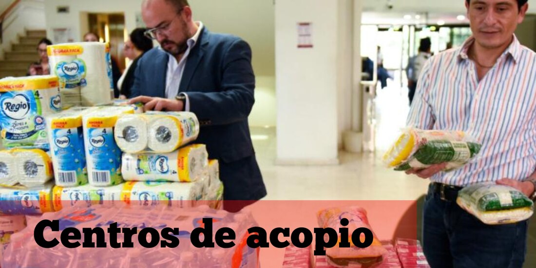 ¿Dónde se ubican los centros de acopio?