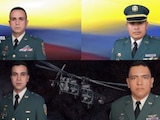 Mueren 4 militares colombianos en accidente aéreo cerca de frontera con Panamá.