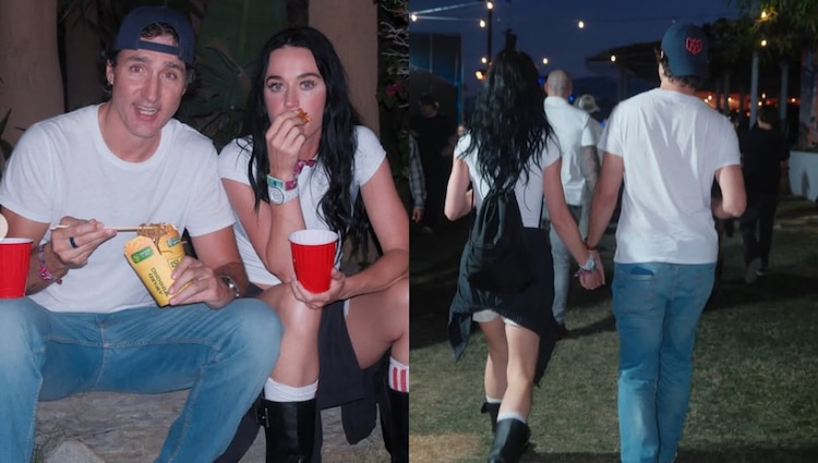 Katy Perry y Justin Trudeau en Coachella