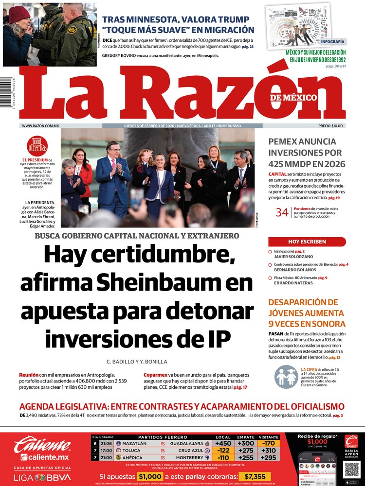 La Razón 05 Febrero 2026