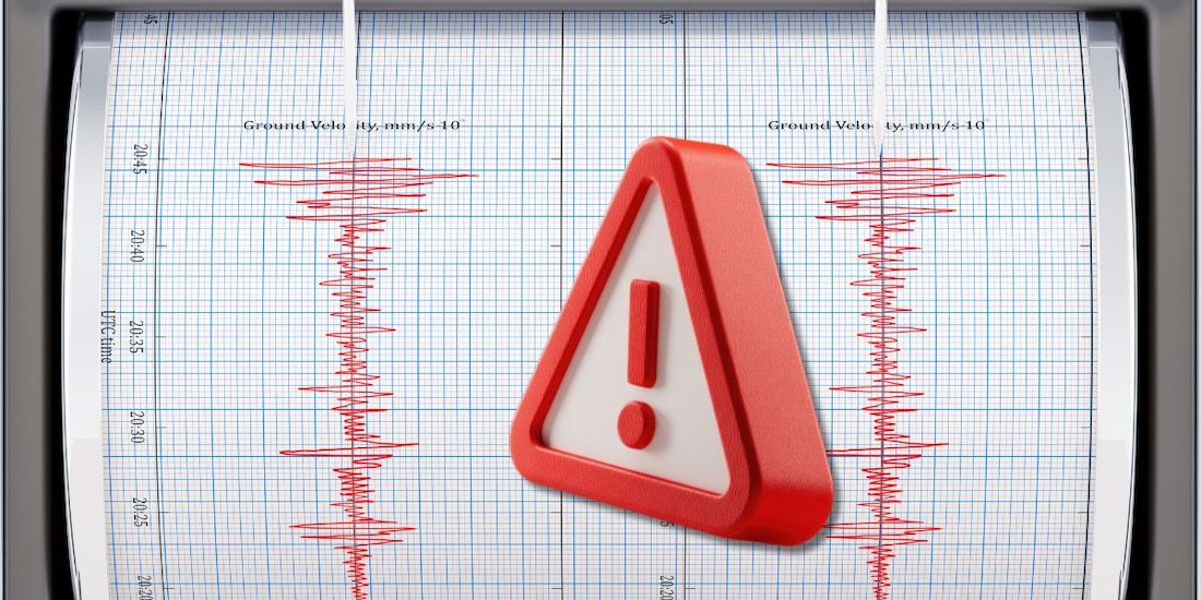 Esta es la actividad sísmica de hoy, 22 de marzo.