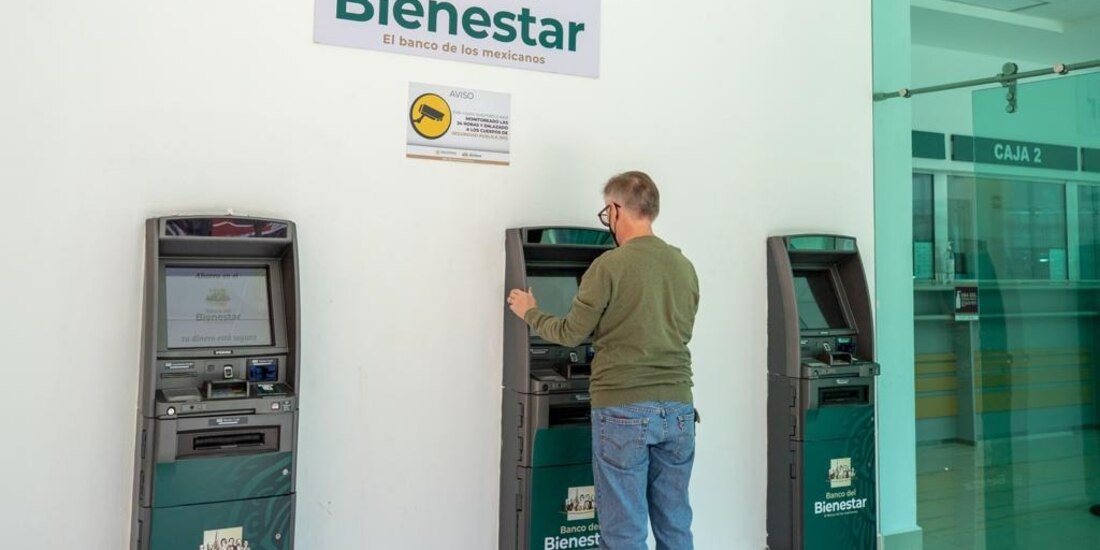 Esta es la cantidad máxima que la tarjeta del Bienestar te permite retirar del cajero automático.
