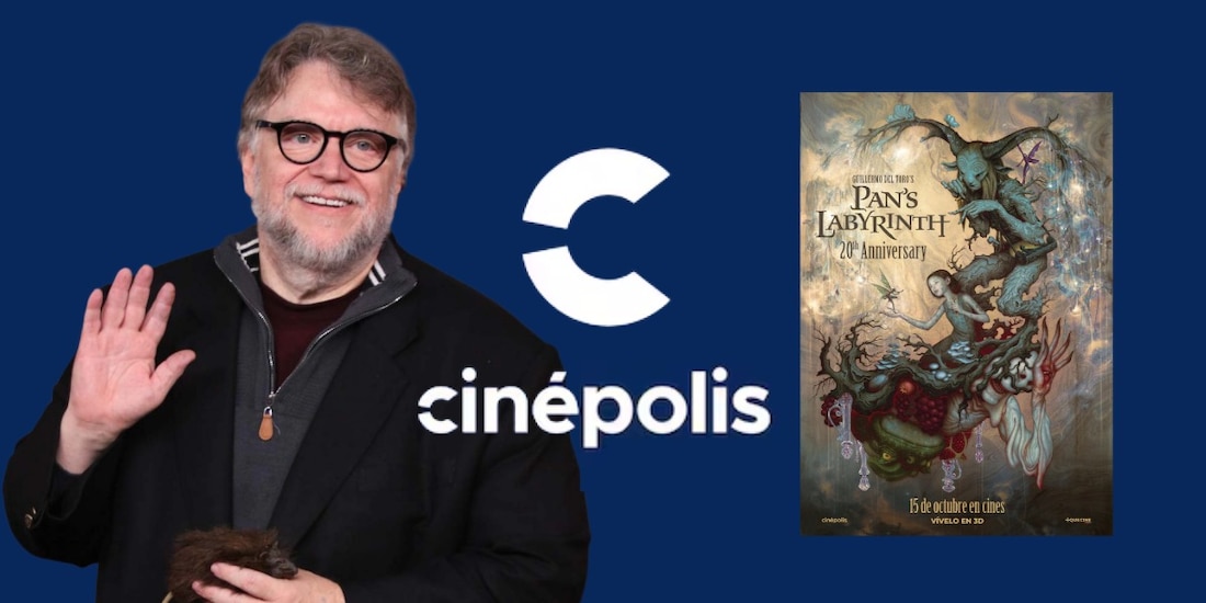 Guillermo del Toro apoya quejas a Cinépolis tras el regreso de El laberinto del fauno por sus 20 años