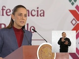 Mañanera de Claudia Sheinbaum este martes en Palacio Nacional.