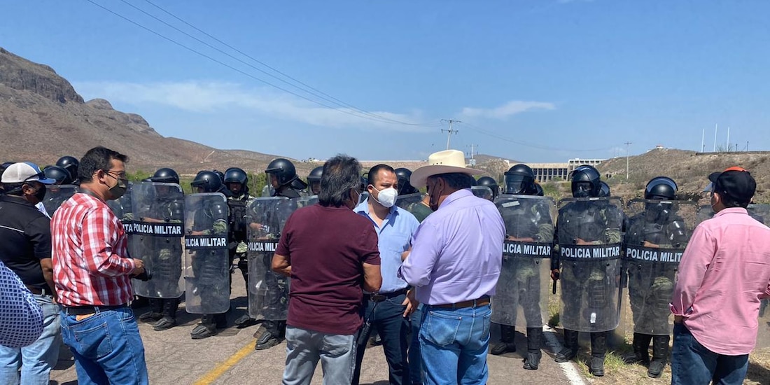 El pasado domingo, un grupo de productores agrícolas se enfrentó a la Guardia Nacional en la presa Las Vírgenes, en protesta por el trasvase de agua para abastecer de este recurso a otro embalse, con el fin de cumplir con la deuda del recurso hídrico que tiene el país con Estados Unidos.