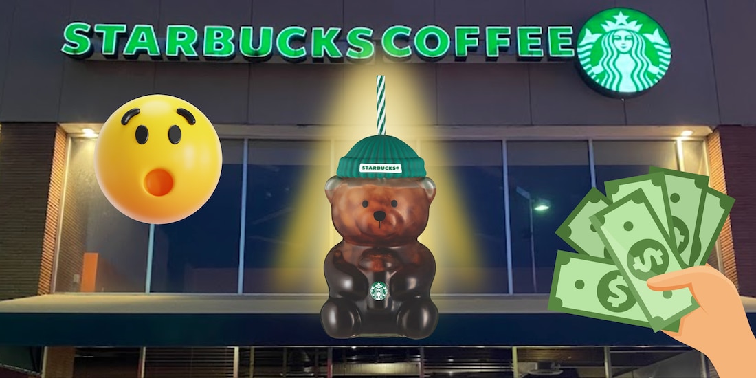 Vaso de oso de Starbucks