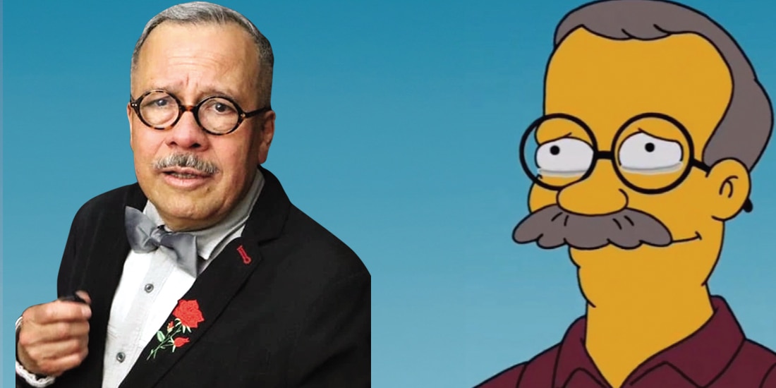 Humberto Vélez, en el capítulo 12 de la temporada 37 de Los Simpson